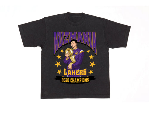 Lakers' Kuzma selling 'Kuzmania' shirts after dissing Ball's merch